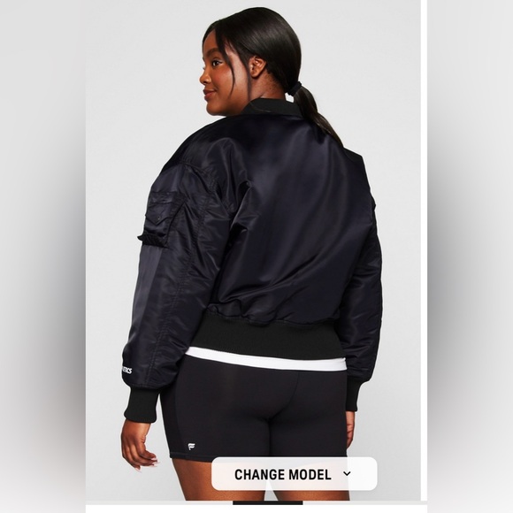 Fabletics Iconic Bomber Jacket - Picture 7 of 10